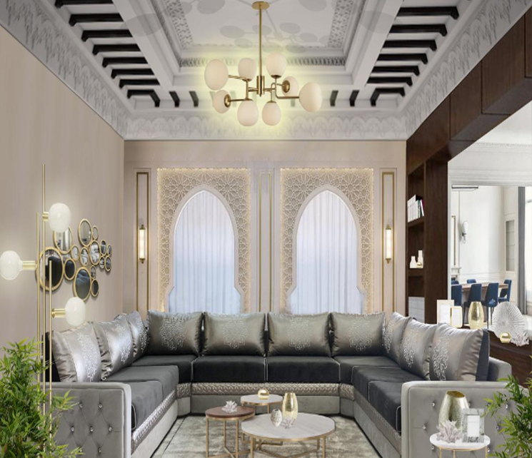 Salon marocain luxe 2023