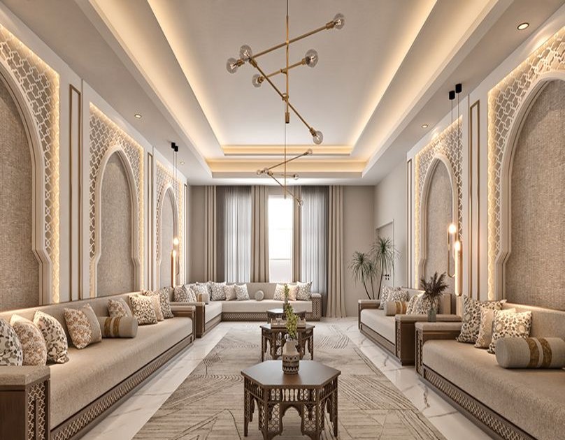 salon luxe design maroc 2023